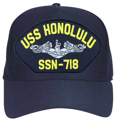 USS Honolulu SSN-718 ( Silver Dolphins ) Submarine Enlisted Cap
