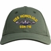 USS Honolulu SSN-718 with Blue Water Dolphins Custom Embroidered Cap