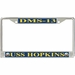 USS Hopkins DMS-13 License Plate Frame