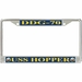 USS Hopper DDG-70 License Plate Frame