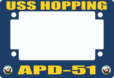 USS Hopping APD-51 Motorcycle Frame