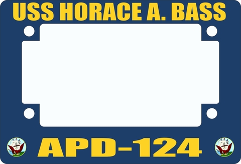 USS Horace A. Bass APD-124 Motorcycle Frame