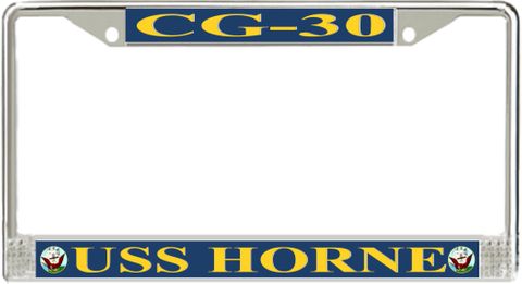 USS Horne CG-30 License Plate Frame