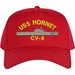USS Hornet CV-8 Custom Embroidered Cap