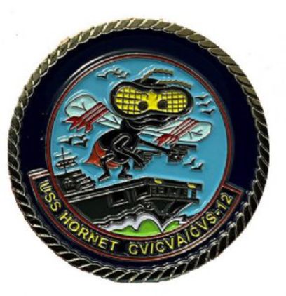 USS Hornet CV/CVA/CVS 12 (Enlisted) Challenge Coin