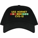 USS Hornet CVS-12 with Vietnam Service Ribbons Embroidered Cap