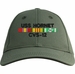 USS Hornet CVS-12 with Vietnam Service Ribbons Embroidered Cap