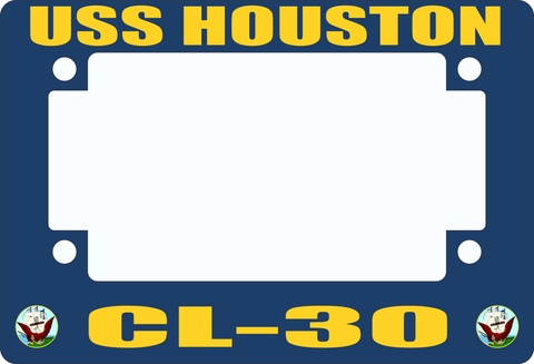 USS Houston CL-30 Motorcycle Frame