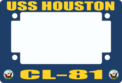 USS Houston CL-81 Motorcycle Frame