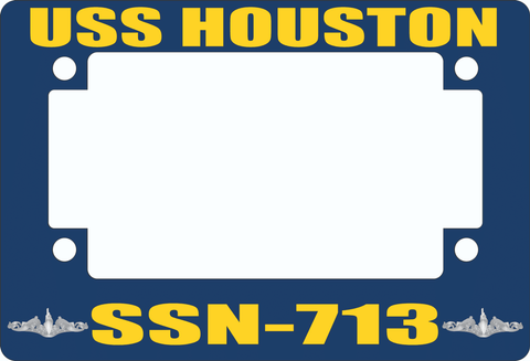 USS Houston SSN-713 Motorcycle Frame
