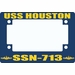 USS Houston SSN-713 Motorcycle Frame