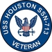 USS Houston SSN-713 Veteran Decal Sticker