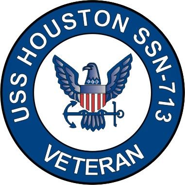 USS Houston SSN-713 Veteran Decal Sticker