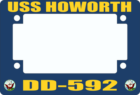 USS Howorth DD-592 Motorcycle Frame