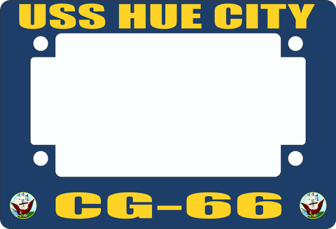 USS Hue City CG-66 Motorcycle Frame