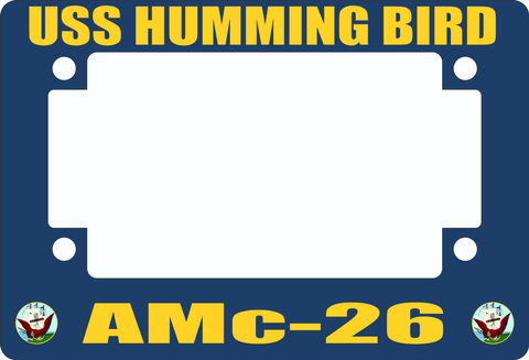 USS Humming Bird AMc-26 Motorcycle Frame