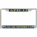 USS Humphreys APD-12 License Plate Frame