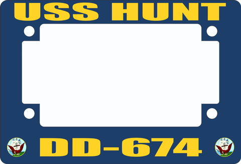 USS Hunt DD-674 Motorcycle Frame