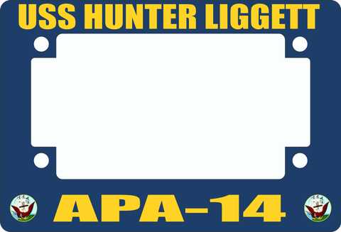 USS Hunter Liggett APA-14 Motorcycle Frame