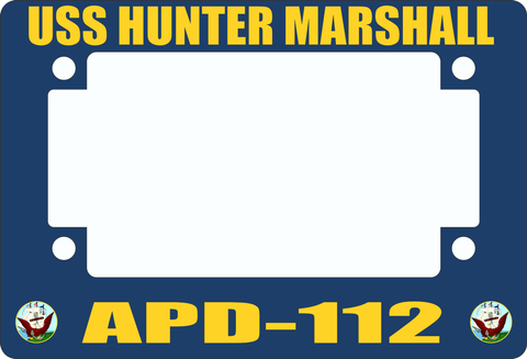 USS Hunter Marshall APD-112 Motorcycle Frame
