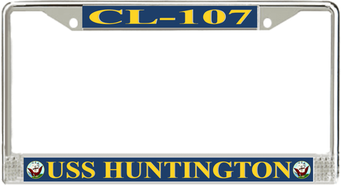 USS Huntington CL-107 License Plate Frame