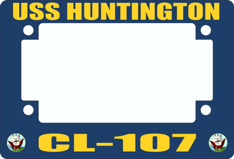 USS Huntington CL-107 Motorcycle Frame