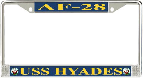 USS Hyades AF-28 License Plate Frame