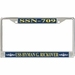 USS Hyman G. Rickover SSN-709 License Plate Frame