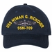 USS Hyman G Rickover SSN-709 with Dolphins Unstructured Dad Cap
