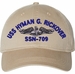 USS Hyman G Rickover SSN-709 with Dolphins Unstructured Dad Cap