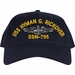 USS Hyman G. Rickover SSN-795 Custom Embroidered Cap