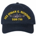 USS Hyman G Rickover SSN-795 with Dolphins Unstructured Dad Cap