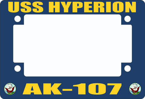 USS Hyperion AK-107 Motorcycle Frame