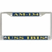 USS Ibis AM-134 License Plate Frame
