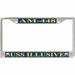USS Illusive AM-448 License Plate Frame