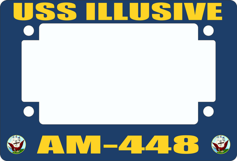 USS Illusive AM-448 Motorcycle Frame