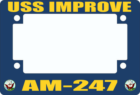 USS Improve AM-247 Motorcycle Frame