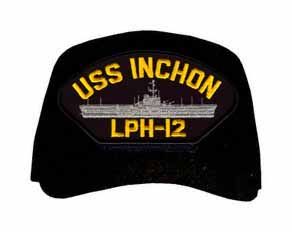 USS INCHON LPH-12 キャップ ミリタリー 海軍 USS Inchon LPH-12 Ships Ball Cap