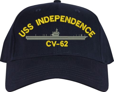 USS Independence CV-62 Imported Cap