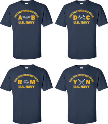 USS INDEPENDENCE CV-62 Rates Apparel