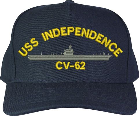 USS Independence CV-62 U.S. Made Cap