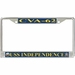 USS Independence CVA-62 License Plate Frame