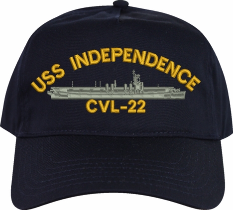 USS Independence CVL-22 U.S. Made Cap