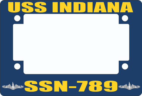 USS Indiana SSN-789 Motorcycle Frame