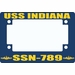 USS Indiana SSN-789 Motorcycle Frame