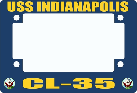 USS Indianapolis CL-35 Motorcycle Frame