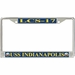 USS Indianapolis LCS-17 License Plate Frame