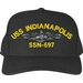 USS Indianapolis SSN-697 Custom Embroidered Cap