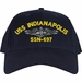 USS Indianapolis SSN-697 Custom Embroidered Cap