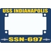 USS Indianapolis SSN-697 Motorcycle Frame